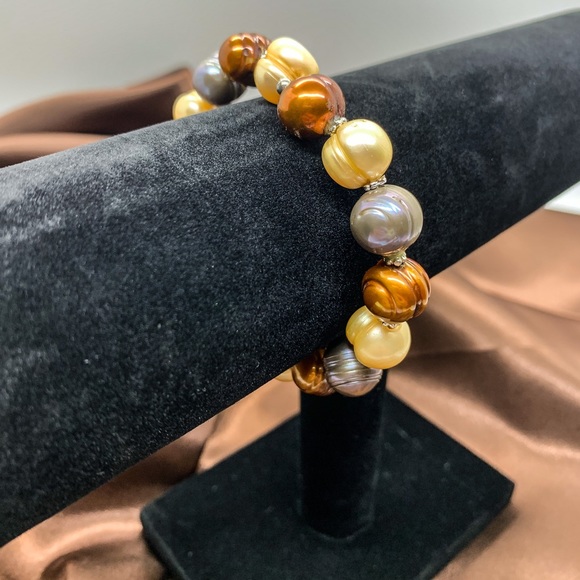 Freshwater pearl bracelet - Picture 3 of 5